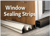Window sealing strips