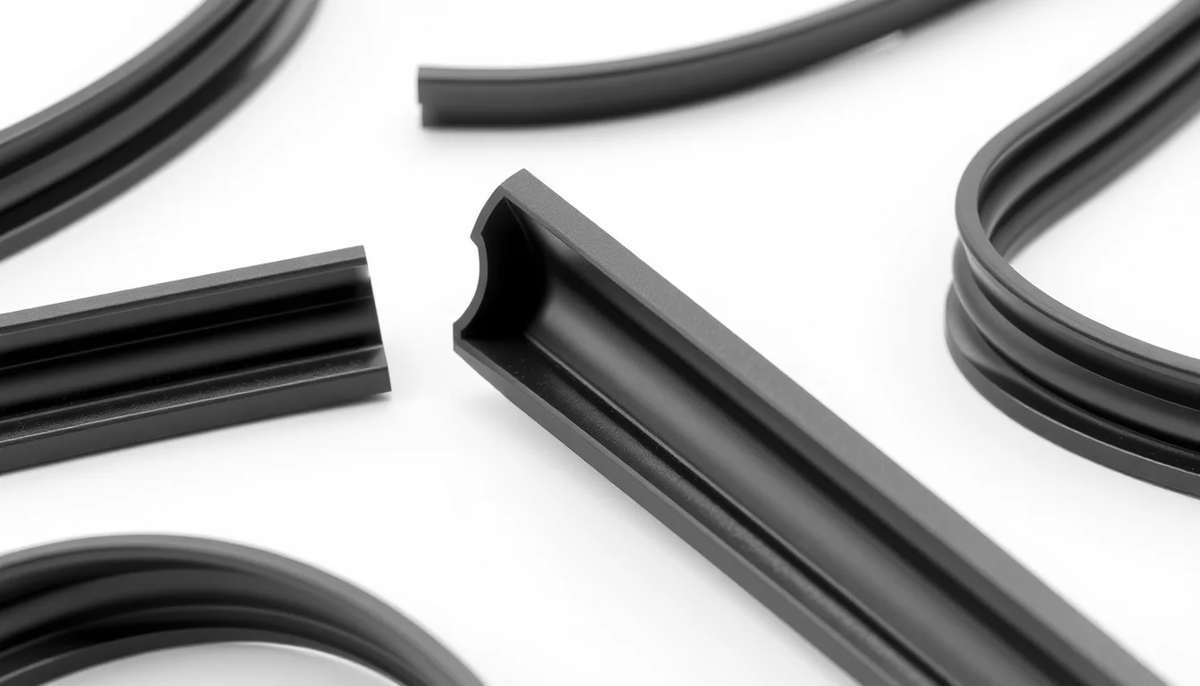 oil resistant nitrile rubber profile - product photo from Zhouxin Sealing Hunan factory